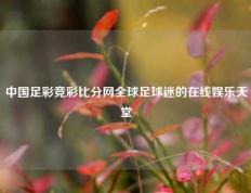 中国足彩竞彩比分网全球足球迷的在线娱乐天堂
