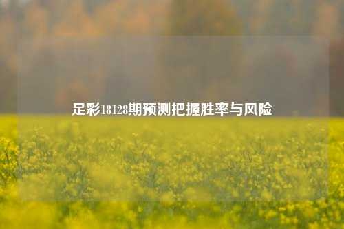 足彩18128期预测把握胜率与风险