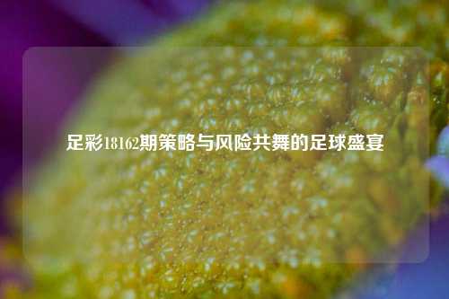 足彩18162期策略与风险共舞的足球盛宴